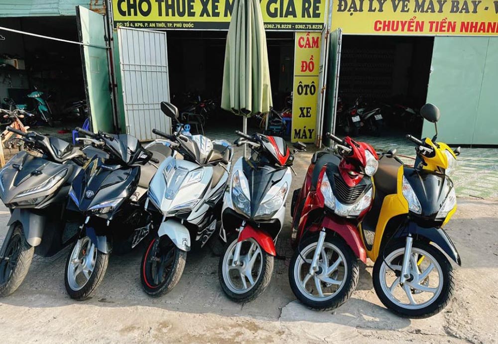 Motorbike Rental in Phu Quoc